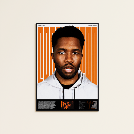 Frank Ocean Channel Orange Poster