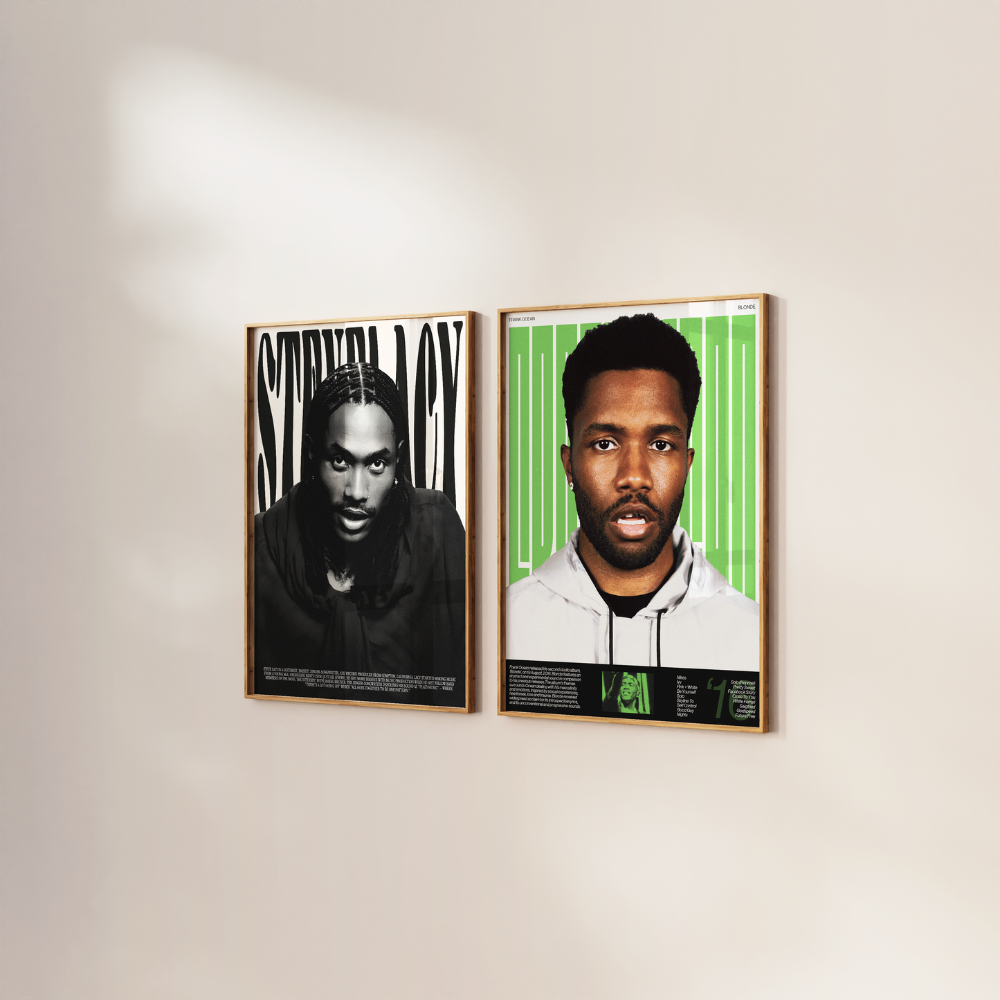 Frank Ocean Blonde Poster